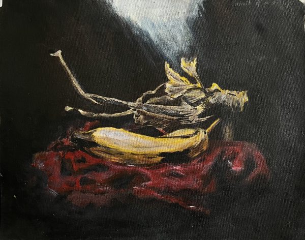 Dramatic Portrait of a Banana