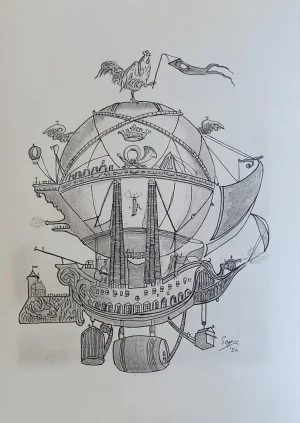 La Minerve 1803, Aerostatic Fantasy