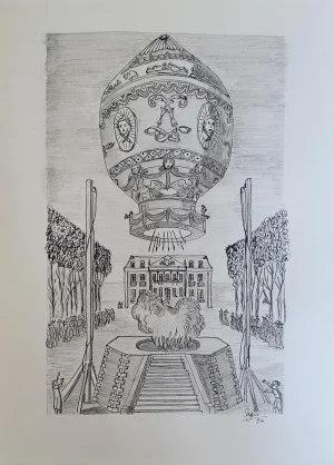 Montegolfiere 1783, Flown By Pilatre De Rozier And Marquis Darlandes